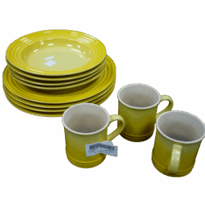 Lot 8 assiettes Le Creuset