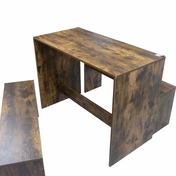 Table + 2 bancs – Image 2