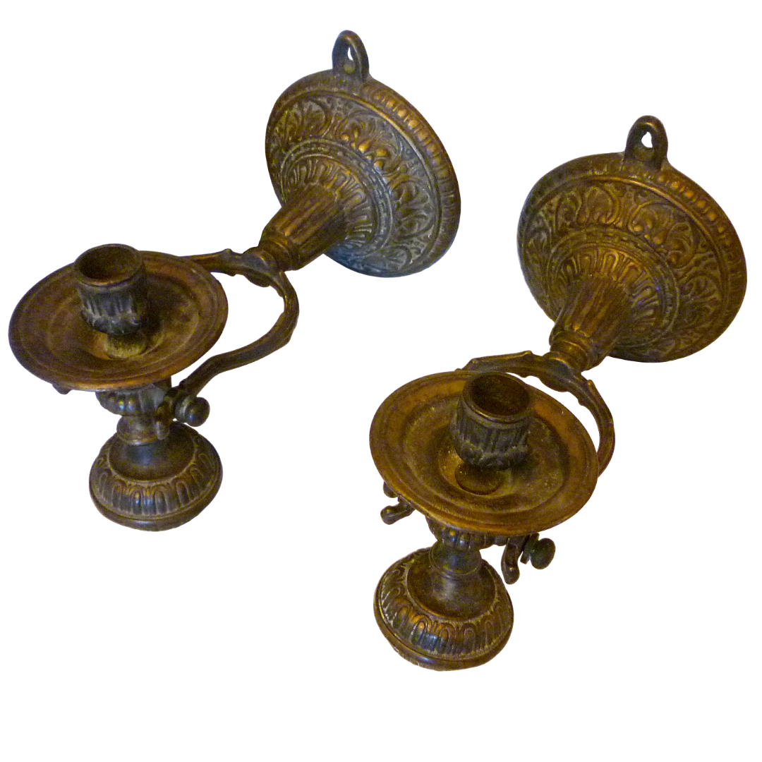 Paire de bougeoirs à balancier – Image 5