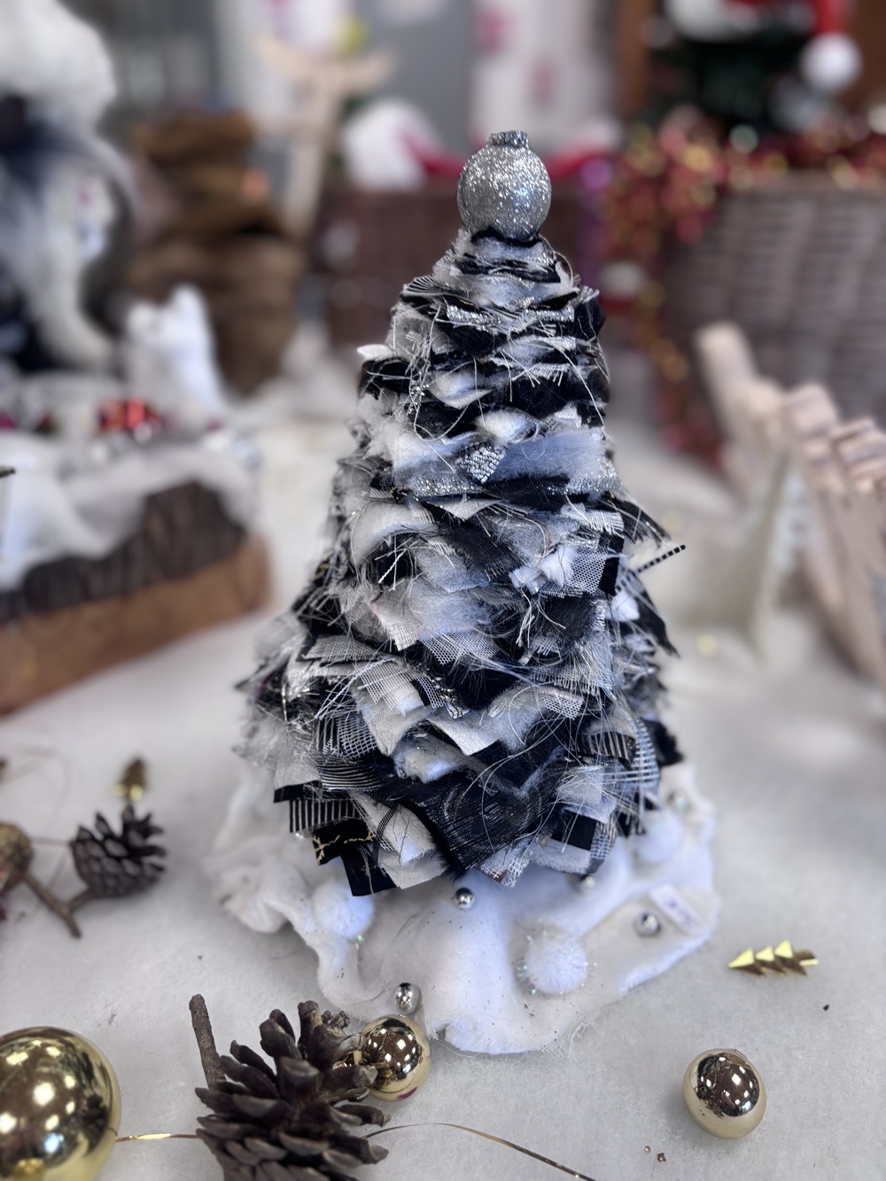 Sapin de Noël FLOCONS DE NEIGE – Image 2
