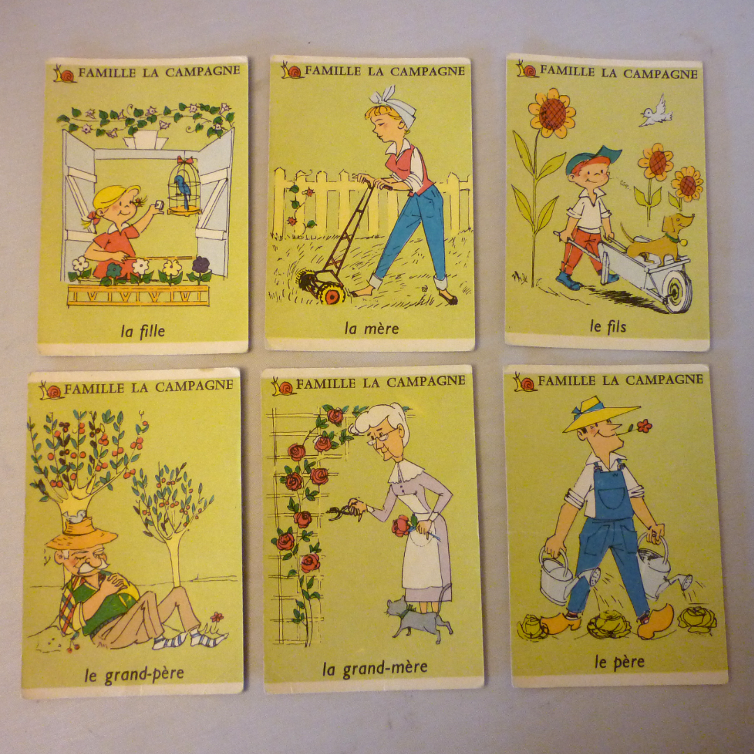 Jeu des 7 familles vintage – Image 10