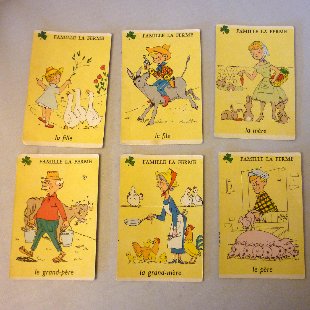 Jeu des 7 familles vintage – Image 4