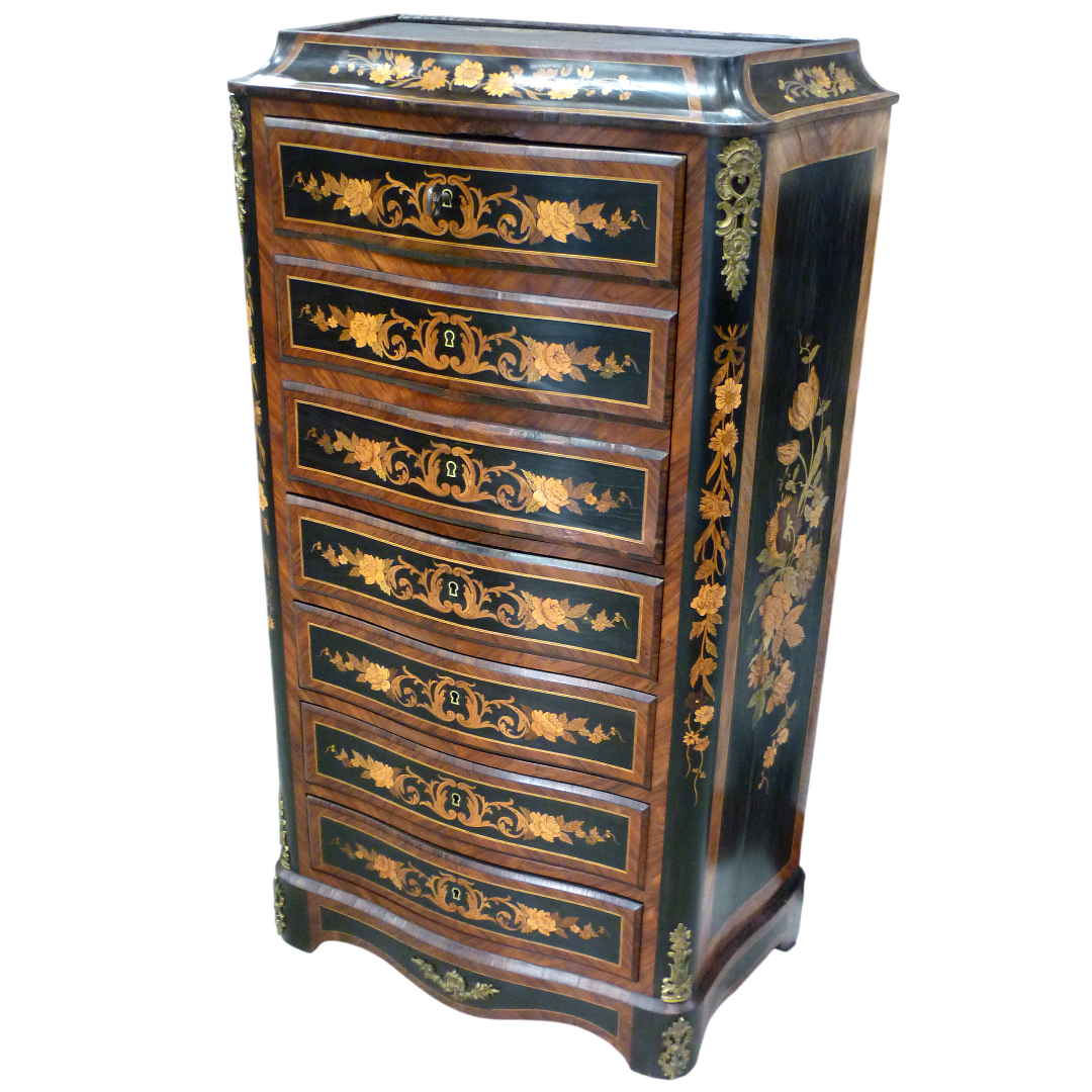 Secrétaire Semainier style Napoléon III