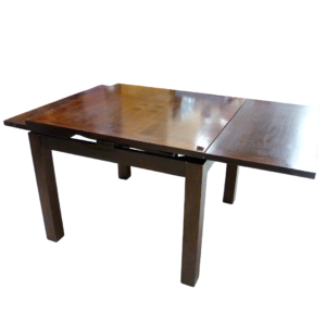 Table carrée à rallonges