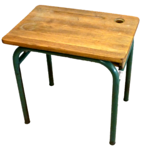 Bureau d'écolier vintage